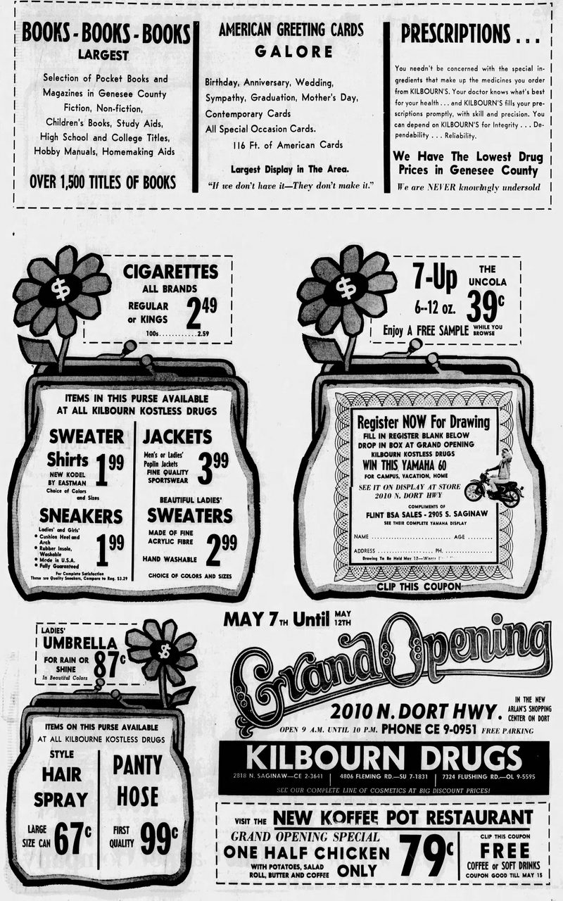 Flint Mall Shopping Center (cancelled) - May 06 1968 Article